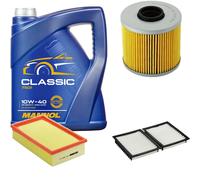 Denckermann Controllo Set mannol Classic 10W-40 5L per BMW 3er Compact