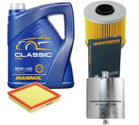 DENCKERMANN Controllo Set MANNOL Classic 10W-40 5L Per BMW 3er Compact 316i