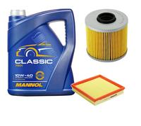 DENCKERMANN Controllo Set MANNOL Classic 10W-40 5L Per BMW 3er Compact 316i