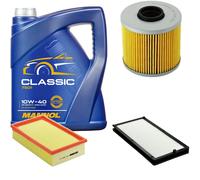 DENCKERMANN Controllo Set MANNOL Classic 10W-40 5L Per BMW 5 Serie 518i