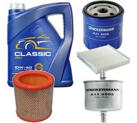 DENCKERMANN Controllo Set MANNOL Classic 10W-40 5L Per Citroën Berlingo 1.4i