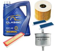 DENCKERMANN Controllo Set MANNOL Classic 10W-40 5L Per Citroën Berlingo 1.6