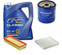 DENCKERMANN Controllo Set MANNOL Classic 10W-40 5L Per Citroën Berlingo 1.8I
