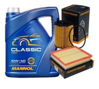 DENCKERMANN Controllo Set MANNOL Classic 10W-40 5L Per Citroën Berlingo