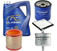 DENCKERMANN Controllo Set MANNOL Classic 10W-40 5L Per Citroën Berlingo