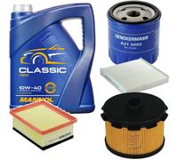 DENCKERMANN Controllo Set MANNOL Classic 10W-40 5L Per Citroën Berlingo