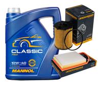 DENCKERMANN Controllo Set MANNOL Classic 10W-40 5L Per Citroën Berlingo