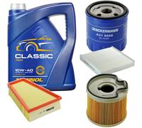 DENCKERMANN Controllo Set MANNOL Classic 10W-40 5L Per Citroën Berlingo