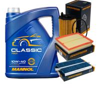 DENCKERMANN Controllo Set MANNOL Classic 10W-40 5L Per Citroën Berlingo