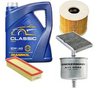 Denckermann Controllo Set mannol Classic 10W-40 5L per Citroën C3 I 1.4i