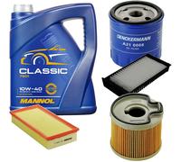 DENCKERMANN Controllo Set MANNOL Classic 10W-40 5L Per Citroën C5 I Break