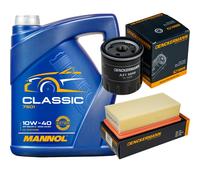 DENCKERMANN Controllo Set MANNOL Classic 10W-40 5L Per Citroën DS3 DS