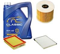 DENCKERMANN Controllo Set MANNOL Classic 10W-40 5L Per Citroën Xsara 1.6 16V