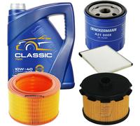 DENCKERMANN Controllo Set MANNOL Classic 10W-40 5L Per Citroën Xsara 1.9 D