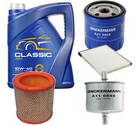 DENCKERMANN Controllo Set MANNOL Classic 10W-40 5L Per Citroën Xsara Coupe
