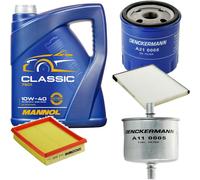 DENCKERMANN Controllo Set MANNOL Classic 10W-40 5L Per Citroën Xsara Coupe