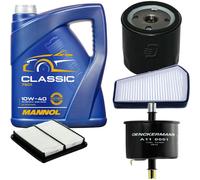DENCKERMANN Controllo Set MANNOL Classic 10W-40 5L Per Daewoo Lanos 1.5 1.3