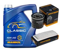 DENCKERMANN Controllo Set MANNOL Classic 10W-40 5L Per Daihatsu YRV 1.3