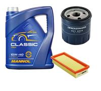 DENCKERMANN Controllo Set MANNOL Classic 10W-40 5L Per Fiat Panda 1.2 1.1