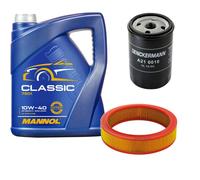 DENCKERMANN Controllo Set MANNOL Classic 10W-40 5L Per Fiat Punto Van 1.2 60