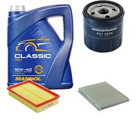 DENCKERMANN Controllo Set MANNOL Classic 10W-40 5L Per Fiat Stilo Multi
