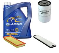 DENCKERMANN Controllo Set MANNOL Classic 10W-40 5L Per Ford Mondeo I Turnier