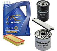DENCKERMANN Controllo Set MANNOL Classic 10W-40 5L Per Ford Mondeo I Turnier