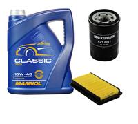 DENCKERMANN Controllo Set MANNOL Classic 10W-40 5L Per Honda Accord V 1.9i
