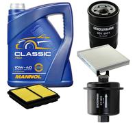 DENCKERMANN Controllo Set MANNOL Classic 10W-40 5L Per Honda Civic VI