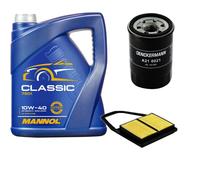 DENCKERMANN Controllo Set MANNOL Classic 10W-40 5L Per Honda Civic VII