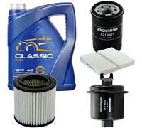 DENCKERMANN Controllo Set MANNOL Classic 10W-40 5L Per Honda CR-V II 2.0