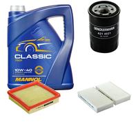 DENCKERMANN Controllo Set MANNOL Classic 10W-40 5L Per Honda HR-V 1.6 16V