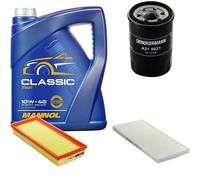DENCKERMANN Controllo Set MANNOL Classic 10W-40 5L Per Lancia Y 1.2 16V