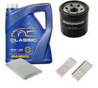 DENCKERMANN Controllo Set MANNOL Classic 10W-40 5L Per Mazda 2 1.3