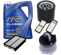 DENCKERMANN Controllo Set MANNOL Classic 10W-40 5L Per Mazda 3 2.0