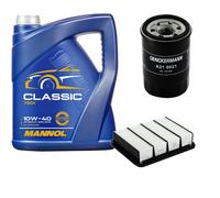 DENCKERMANN Controllo Set MANNOL Classic 10W-40 5L Per Mitsubishi Galant VI