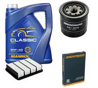 DENCKERMANN Controllo Set MANNOL Classic 10W-40 5L Per Mitsubishi Galant VI