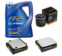 DENCKERMANN Controllo Set MANNOL Classic 10W-40 5L Per Mitsubishi Grandis