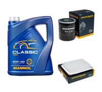 DENCKERMANN Controllo Set MANNOL Classic 10W-40 5L Per Mitsubishi Grandis