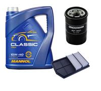 DENCKERMANN Controllo Set MANNOL Classic 10W-40 5L Per Mitsubishi Outlander