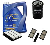 DENCKERMANN Controllo Set MANNOL Classic 10W-40 5L Per Mitsubishi Pajero