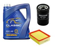 DENCKERMANN Controllo Set MANNOL Classic 10W-40 5L Per Opel Combo 1.7 D