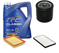 DENCKERMANN Controllo Set MANNOL Classic 10W-40 5L Per Opel Corsa B 1.4i