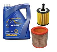 DENCKERMANN Controllo Set MANNOL Classic 10W-40 5L Per Peugeot 106 II 1.1I