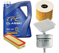Denckermann Controllo Set mannol Classic, 10W-40 5L per Peugeot 207 1.4
