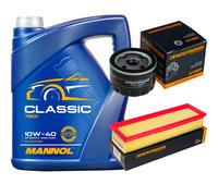 DENCKERMANN Controllo Set MANNOL Classic 10W-40 5L Per Renault Espace III