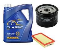 DENCKERMANN Controllo Set MANNOL Classic 10W-40 5L Per Renault Kangoo D 65
