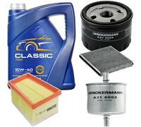 DENCKERMANN Controllo Set MANNOL Classic 10W-40 5L Per Renault Laguna II