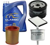 DENCKERMANN Controllo Set MANNOL Classic 10W-40 5L Per Renault Megane I 1.6I