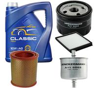 DENCKERMANN Controllo Set MANNOL Classic 10W-40 5L Per Renault Megane Scenic